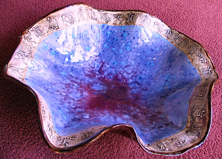 "Lavender Ceramic Bowl 1" by Kaoli Granas