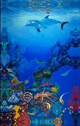 Click for larger view of Work ID #446:
"Symphony of the Sea" by Belinda Leigh