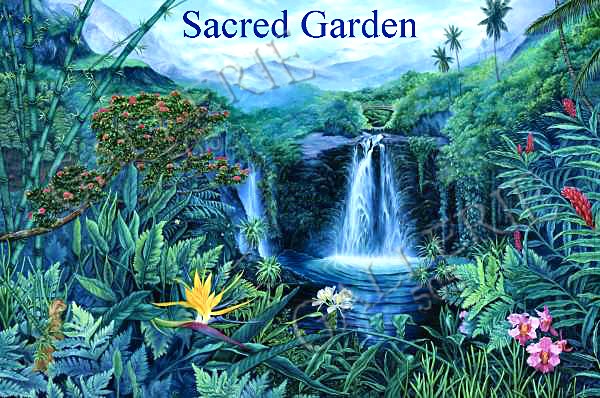 "Sacred Garden" by Belinda Leigh