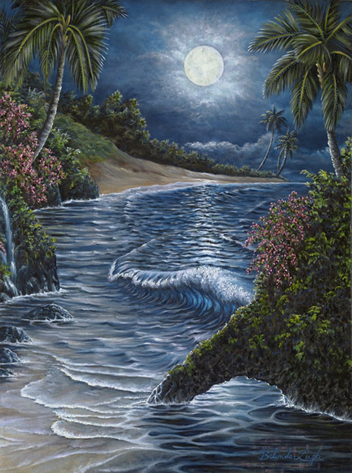 "Maui Moon II" by Belinda Leigh