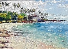 Click for larger view of Work ID #1649:
"Kapalua Bay" by Nelson Tolentino