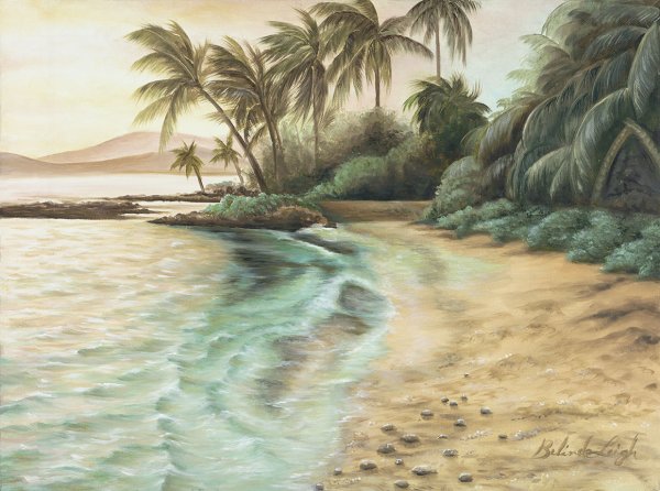 "Lanikuhonoa Beach"
(Belinda Leigh Galleries image 2 of 47)