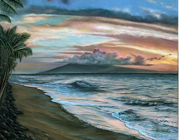 "Lokelani Dusk"
(Belinda Leigh Galleries image 31 of 47)