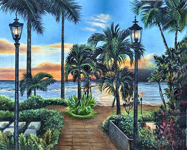 "Pacifico Sunset"
(Belinda Leigh Galleries image 38 of 47)