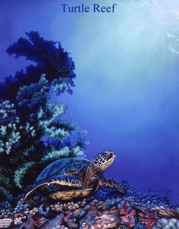 "Turtle Reef"
(Belinda Leigh Galleries image 46 of 47)