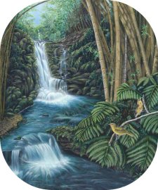 "Hawaiian Haven" by Belinda Leigh
Category:  Landscapes, Waterfalls