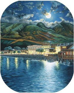 "Lahaina Moonshine" by Belinda Leigh
Category:  Seascapes
