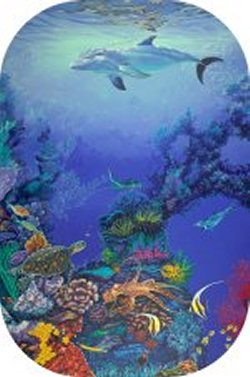 "Symphony of the Sea" by Belinda Leigh
Category:  Seascapes, Dolphins, Turtles
